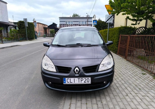 Renault Scenic cena 9900 przebieg: 285729, rok produkcji 2008 z Lipno małe 301